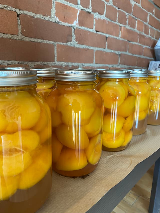 Cluckin’ Good Peaches